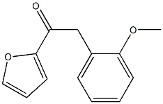 1-(2-FURYL)-2-(2-METHOXYPHENYL)ETHAN-1-ONE Struktur