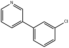 3-(3-CHLORO-PHENYL)-PYRIDINE Struktur