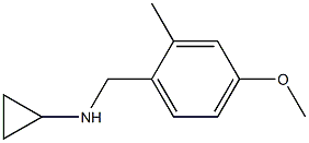 (1R)CYCLOPROPYL(4-METHOXY-2-METHYLPHENYL)METHYLAMINE Struktur