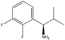 (1R)-1-(2,3-DIFLUOROPHENYL)-2-METHYLPROPYLAMINE Struktur