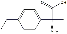 (2R)-2-AMINO-2-(4-ETHYLPHENYL)PROPANOIC ACID Struktur