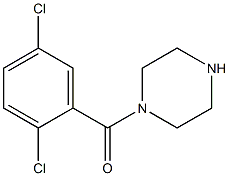 1-(2,5-DICHLOROBENZOYL)PIPERAZINE Struktur