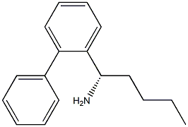 (1S)-1-(2-PHENYLPHENYL)PENTYLAMINE Struktur