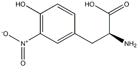 3-NITRO-L-TYROSINE, [3H]- Struktur