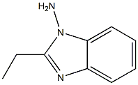 2-ETHYL-1H-BENZIMIDAZOL-1-AMINE Struktur