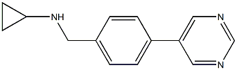 (1R)CYCLOPROPYL(4-PYRIMIDIN-5-YLPHENYL)METHYLAMINE Struktur