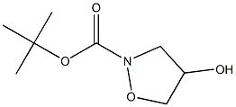 TERT-BUTYL 4-HYDROXYDIHYDRO-2(3H)-ISOXAZOLECARBOXYLATE Struktur