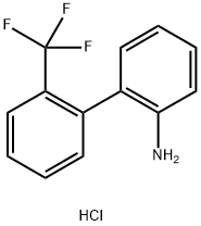 2'-(TRIFLUOROMETHYL)-[1,1'-BIPHENYL]-2-AMINE HYDROCHLORIDE Struktur