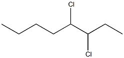 1,2-DICHLOROHEXYLETHANE Struktur