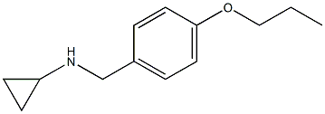 (1S)CYCLOPROPYL(4-PROPOXYPHENYL)METHYLAMINE Struktur