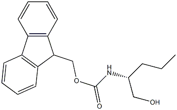 FMOC-N-NVAL-OL Struktur