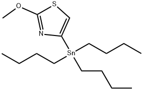 2-METHOXY-4-(TRIBUTYLSTANNYL)THIAZOLE Struktur