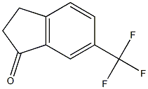 6-TRIFLUOROMETHYL-1-INDANONE Struktur