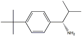 (1S)-1-[4-(TERT-BUTYL)PHENYL]-2-METHYLPROPYLAMINE Struktur