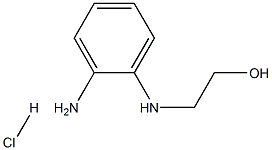 2-[(2-AMINOPHENYL)AMINO]ETHANOL HYDROCHLORIDE Struktur