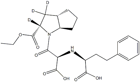 RAMIPRILAT-D3 Struktur