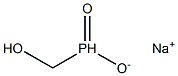 HYDROXYMETHYLPHOSPHINIC ACID SODIUM SALT Struktur