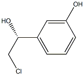 (R)-2-CHLORO-1-(3-HYDROXYPHENYL)-ETHANOL Struktur