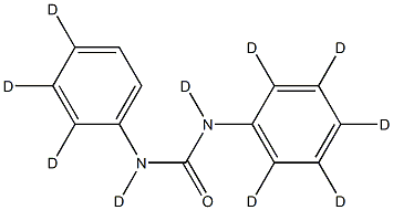 N,N'-DIPHENYLUREA D10 Struktur