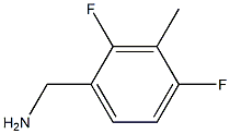 2,4-DIFLUORO-3-METHYLBENZYLAMINE Struktur