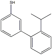 3-(2-ISOPROPYLPHENYL)THIOPHENOL Struktur