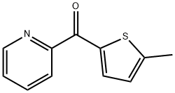 2-(5-METHYL-2-THENOYL)PYRIDINE Struktur