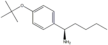 (1R)-1-[4-(TERT-BUTOXY)PHENYL]PENTYLAMINE Struktur