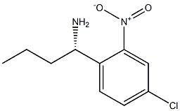 (1S)-1-(4-CHLORO-2-NITROPHENYL)BUTYLAMINE Struktur