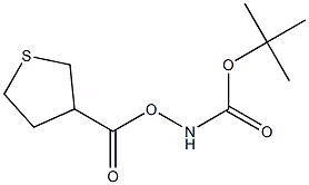 3-TERT-BUTOXYCARBONYLAMINO-TETRAHYDRO-THIOPHENE-3-CARBOXYLIC ACID Struktur