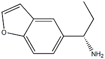 (1S)-1-BENZO[B]FURAN-5-YLPROPYLAMINE Struktur