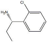 (1S)-1-(2-CHLOROPHENYL)PROPYLAMINE Struktur