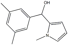 3,5-DIMETHYLPHENYL-(1-METHYL-2-PYRROLYL)METHANOL Struktur