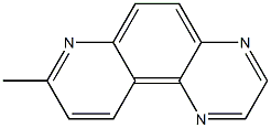 8-METHYLPYRIDO[3,2-F]QUINOXALINE Struktur