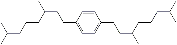 1,4-BIS-(3,7-DIMETHYLOCTYL)BENZENE Struktur