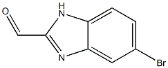 1H-BENZIMIDAZOLE-2-CARBOXALDEHYDE, 5-BROMO- Struktur