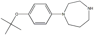 1-(4-TERT-BUTOXYPHENYL)HOMOPIPERAZINE Struktur