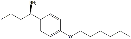 (1R)-1-(4-HEXYLOXYPHENYL)BUTYLAMINE Struktur