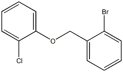 2-BROMOBENZYL-(2-CHLOROPHENYL)ETHER Struktur