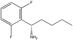 (1S)-1-(2,6-DIFLUOROPHENYL)PENTYLAMINE Struktur