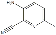 3-AMINO-6-METHYLPYRIDINE-2-CARBONITRILE Struktur