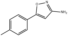 5-P-TOLYLISOXAZOL-3-AMINE Struktur