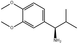 (1R)-1-(3,4-DIMETHOXYPHENYL)-2-METHYLPROPYLAMINE Struktur