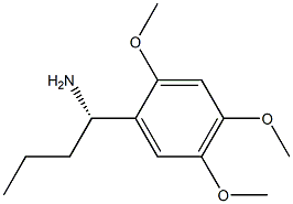 (1S)-1-(2,4,5-TRIMETHOXYPHENYL)BUTYLAMINE Struktur