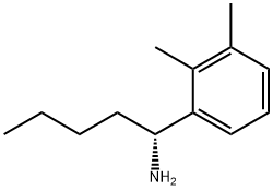 (1R)-1-(2,3-DIMETHYLPHENYL)PENTYLAMINE Struktur