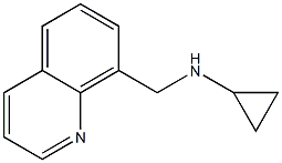 (1S)CYCLOPROPYL-8-QUINOLYLMETHYLAMINE Struktur