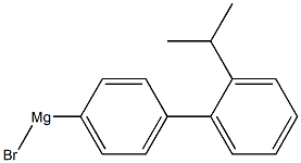 4-(2-ISOPROPYLPHENYL)PHENYLMAGNESIUM BROMIDE Struktur