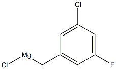 3-CHLORO-5-FLUOROBENZYLMAGNESIUM CHLORIDE Struktur