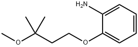 2-(3-METHOXY-3-METHYL-BUTOXY)-PHENYLAMINE Struktur