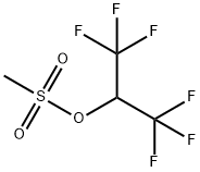 1,1,1,3,3,3-HEXAFLUORO-2-PROPYL MESYLATE Struktur