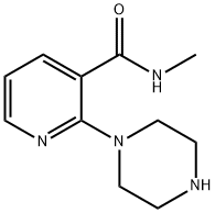 N-METHYL-2-PIPERAZIN-1-YL-NICOTINAMIDE Struktur